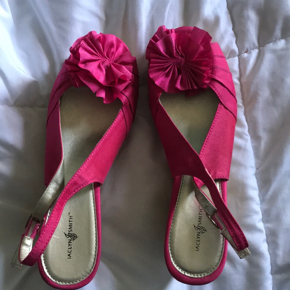 Open toed heels